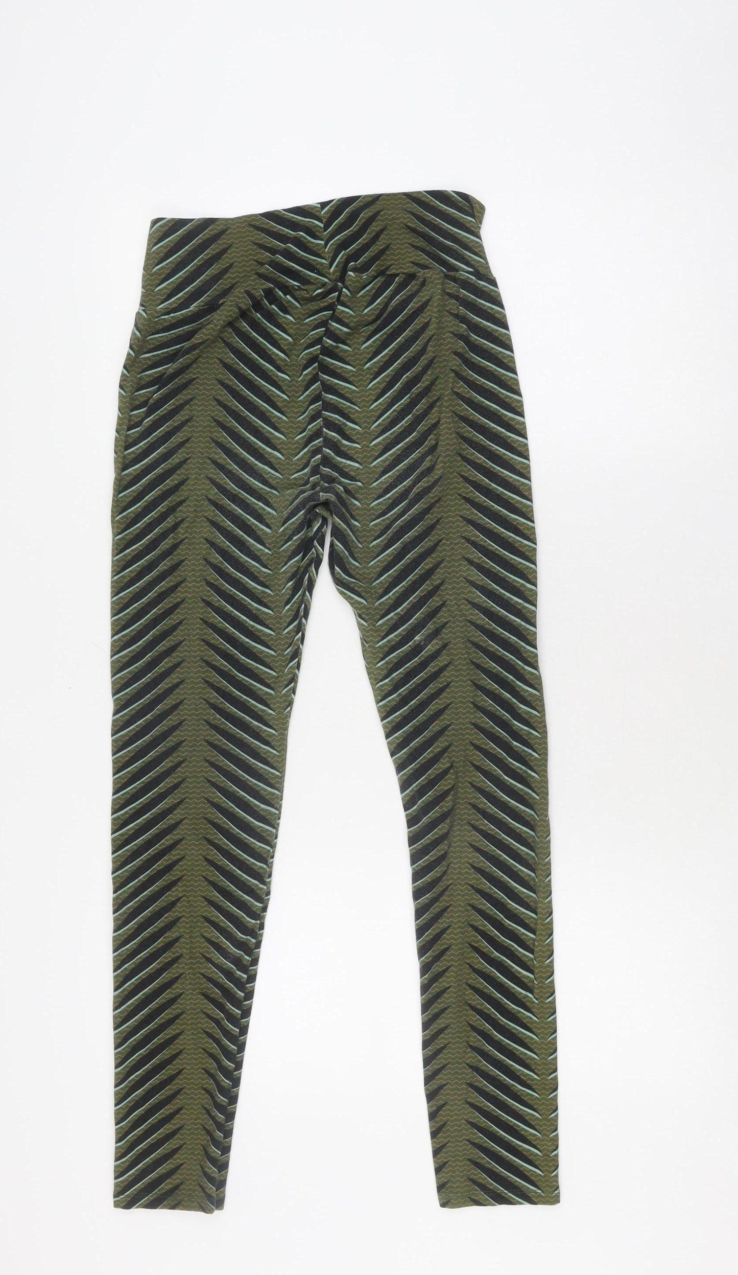 Pukka Women's Chevron Leggings - Size 12 Ankle Cotton