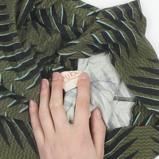 Pukka Women's Chevron Leggings - Size 12 Ankle Cotton