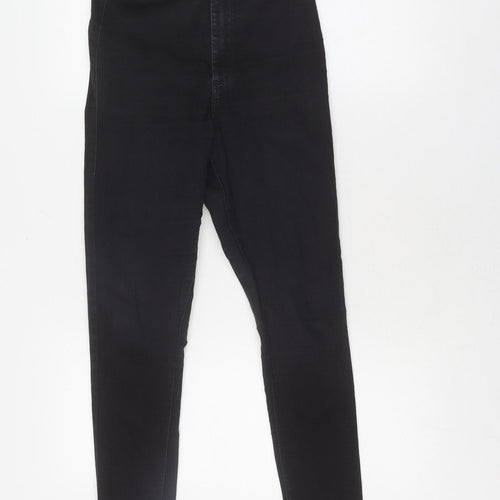 Topshop Women's Black Skinny Jeans W28 L30 Slim Fit