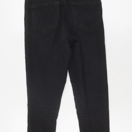 Topshop Women's Black Skinny Jeans W28 L30 Slim Fit