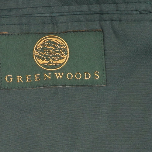Greenwoods Men’s Green Blazer 40S Formal