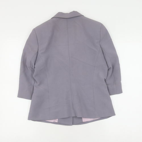 Principles Women's Grey Blazer Size 12, Formal Business Style