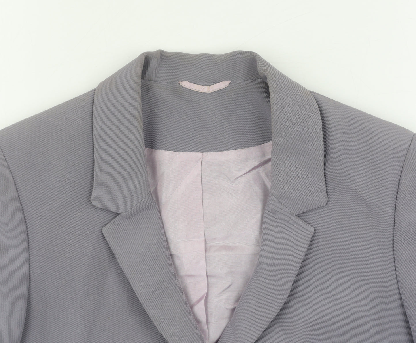 Principles Women's Grey Blazer Size 12, Formal Business Style