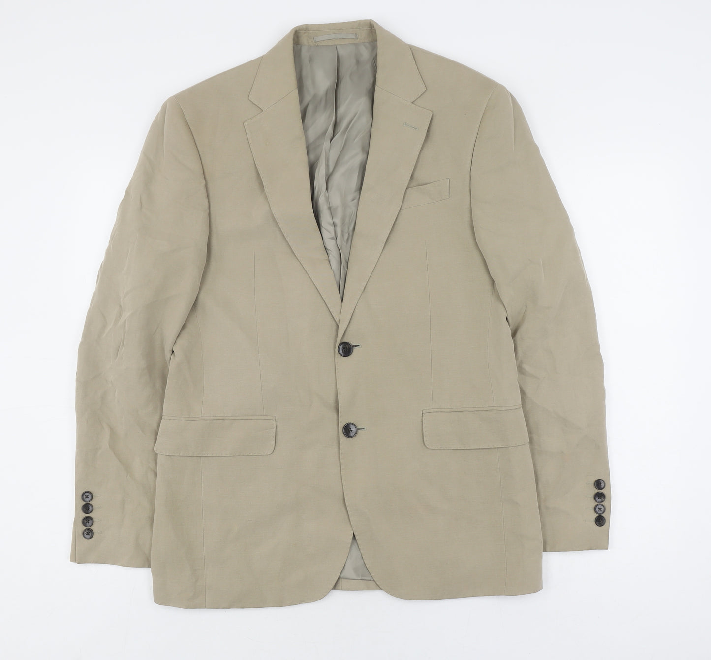 John Lewis Men's Beige Blazer, 38 Regular