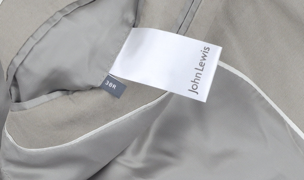 John Lewis Men's Beige Blazer, 38 Regular