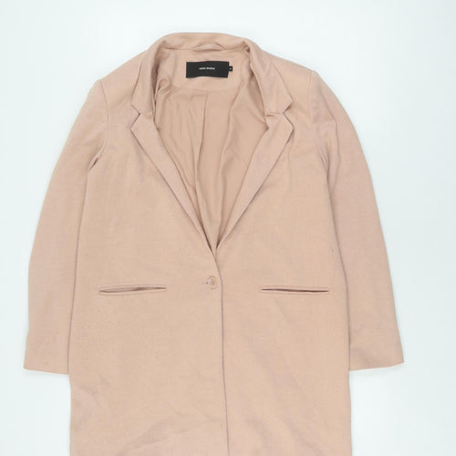Vero Moda Women's Beige Blazer Size 14 Classic Style