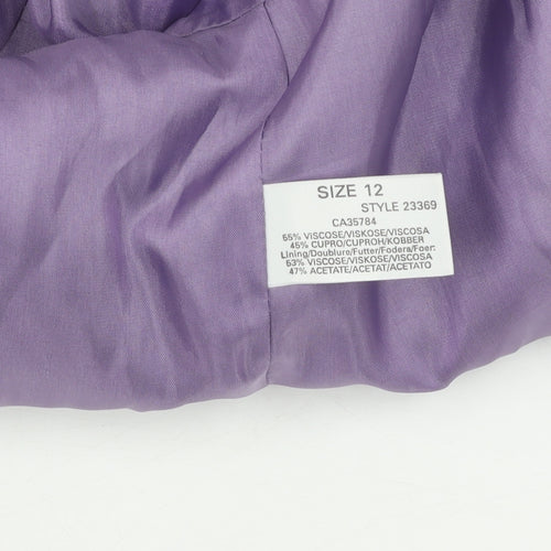 Planet Women's Purple Blazer, Size 12, Formal Style