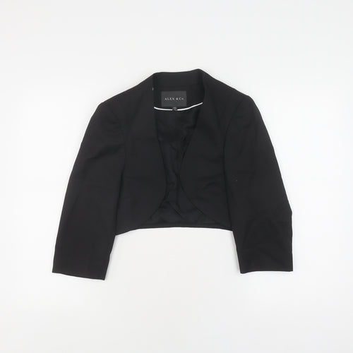 Alex & Co. Women's Black Slim Blazer, Size S