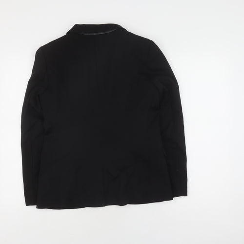 H&M Women’s Black Size 12 Blazer – Classic Business Lined