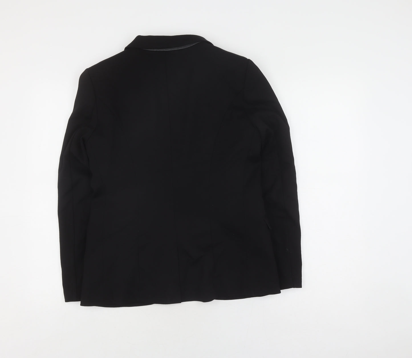 H&M Women’s Black Size 12 Blazer – Classic Business Lined