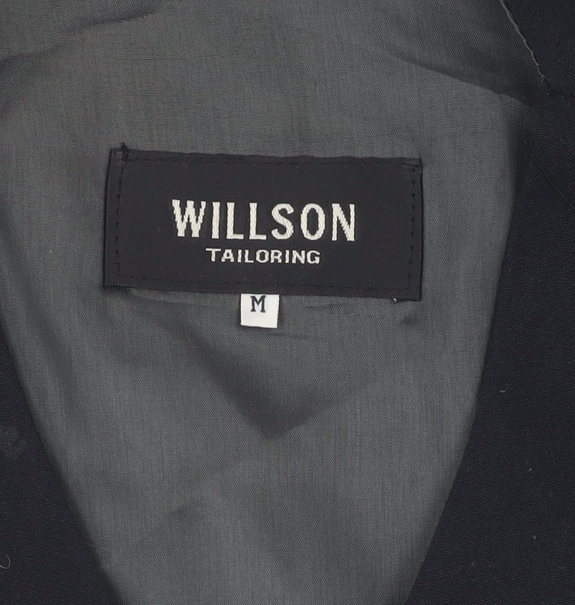 Willson Tailoring Men's Black M Suit Waistcoat