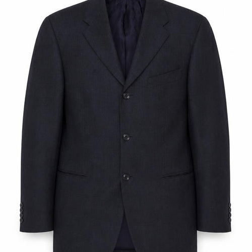 Vintage Men's Black Wool Blazer, 38R, Business Attire