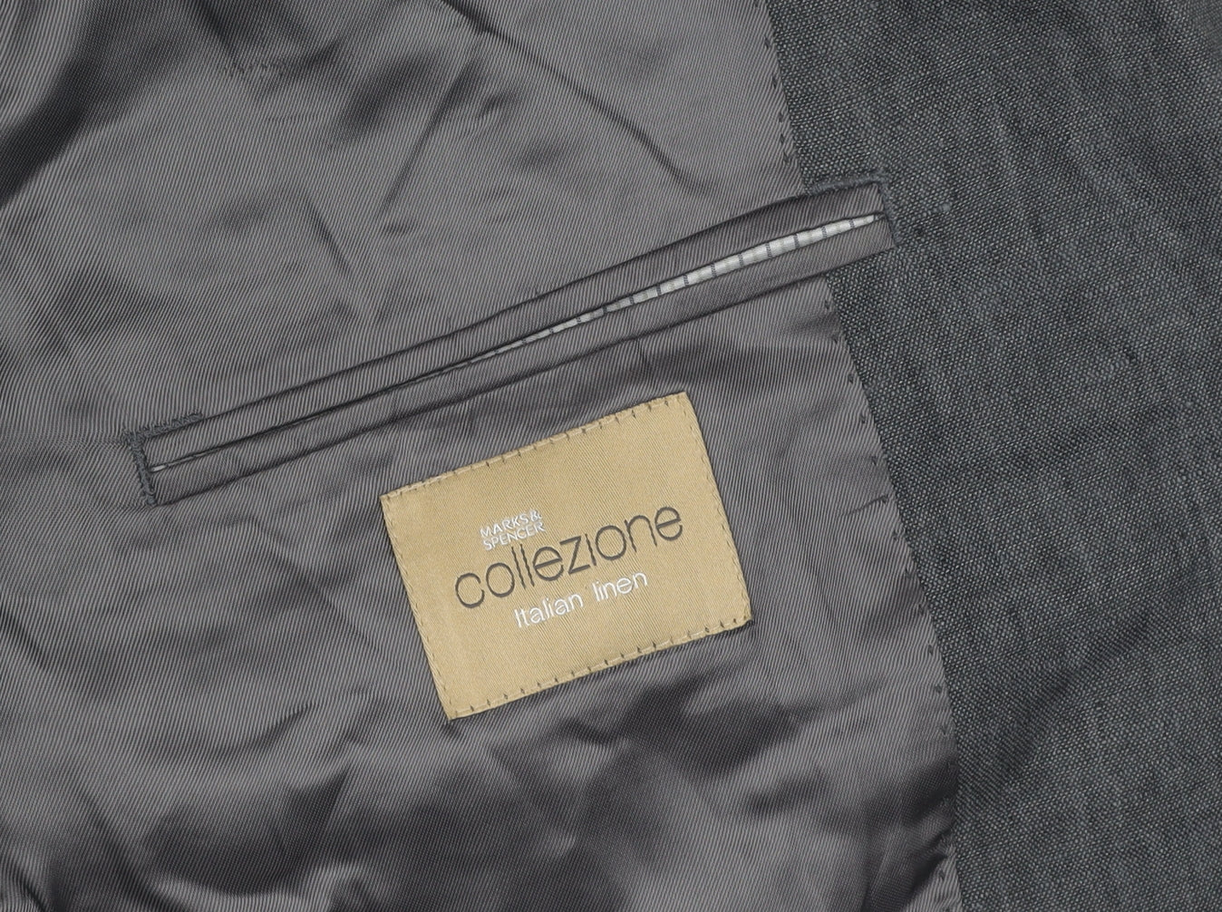 Marks and Spencer Grey Suit Jacket Size 44R