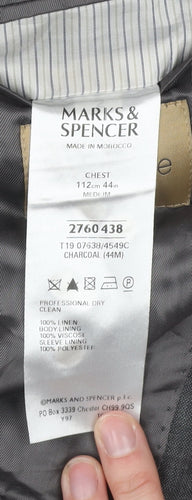 Marks and Spencer Grey Suit Jacket Size 44R