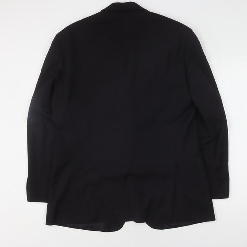 Marks & Spencer Men's Black Blazer, 42R, Formal Wear