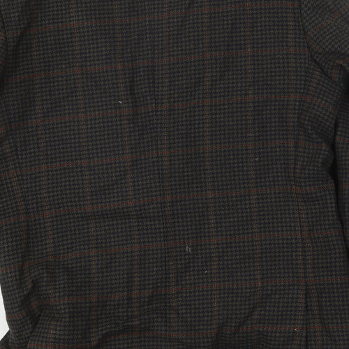 Periscope Men's Brown Houndstooth Blazer Size 40R