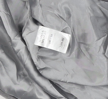 Marks and Spencer Women's Grey Blazer Size 14