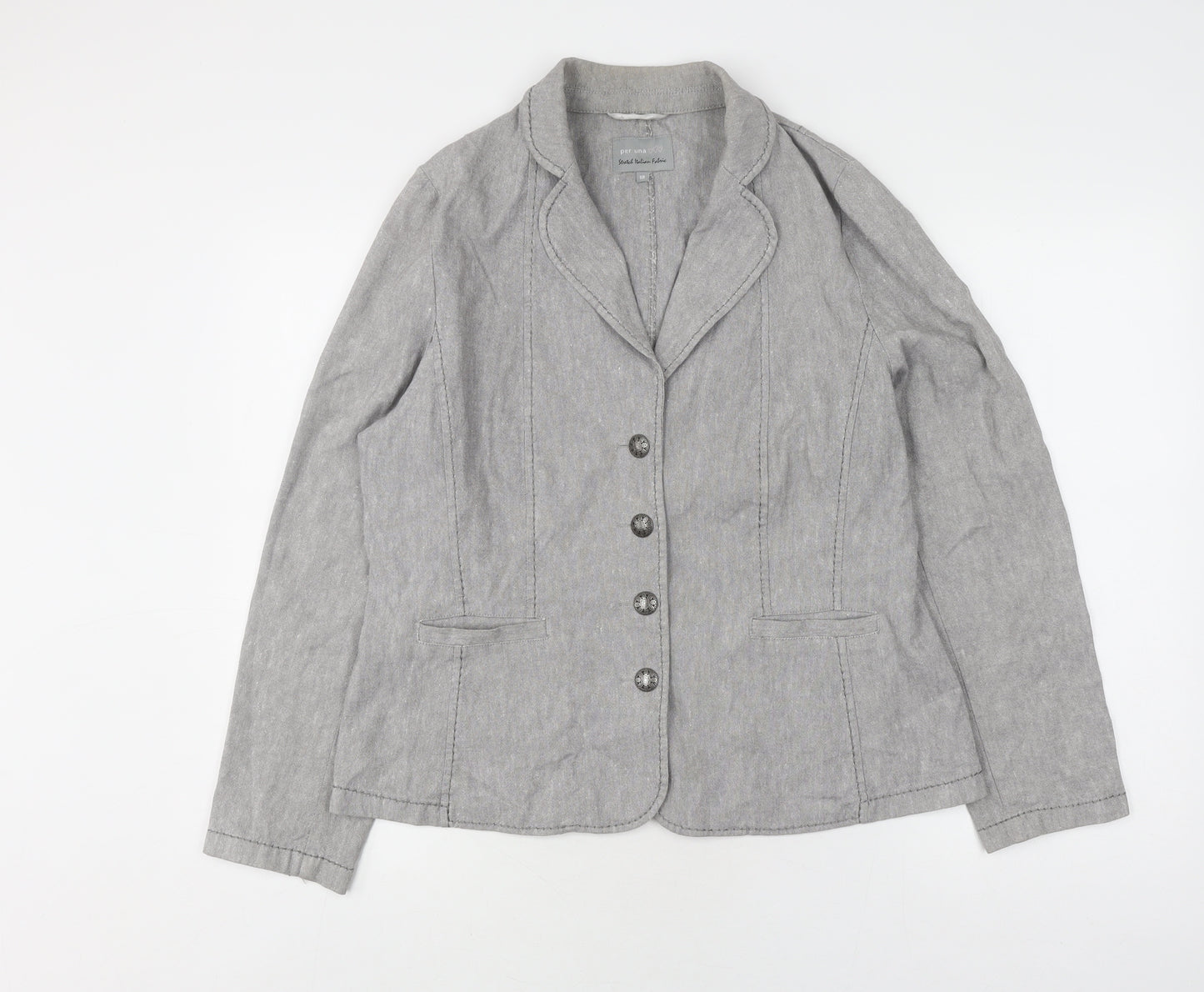 Per Una Women's Grey Blazer, Size 18 - Classic Workwear