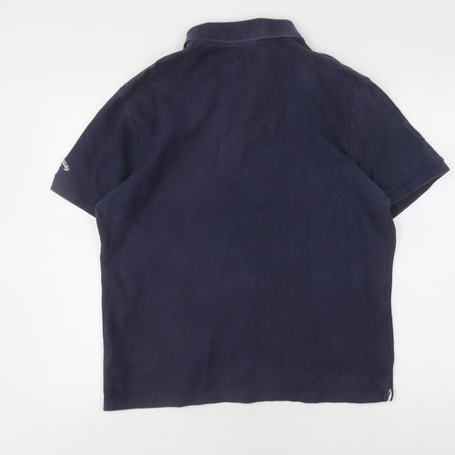 Callaway Men's Blue Polo, Golf Style, Moisture Wicking, L