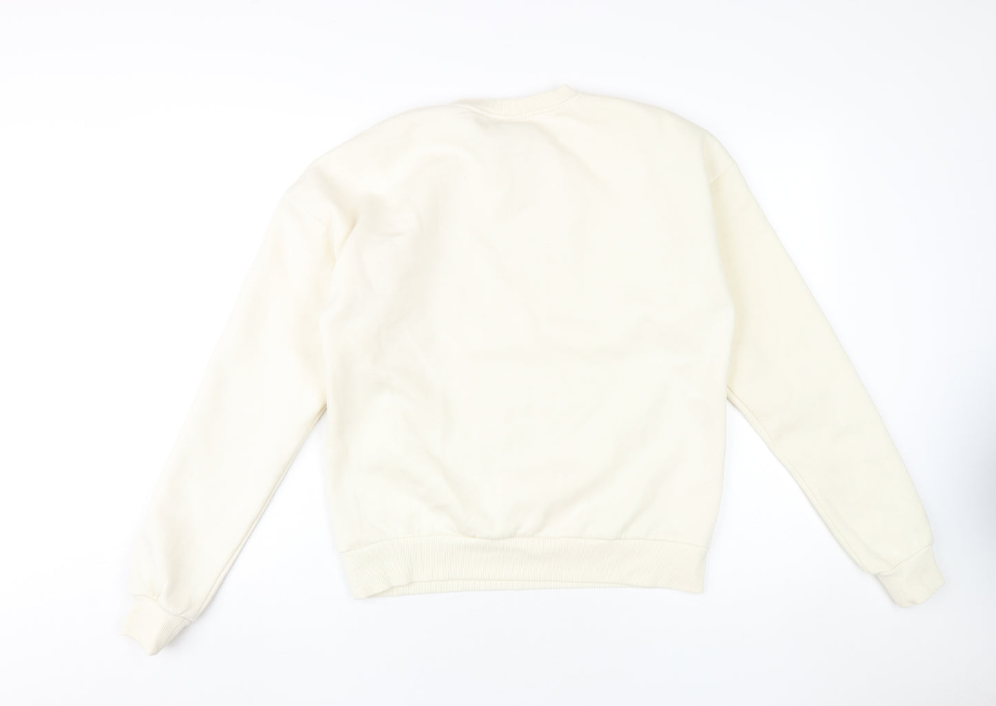 Fila Unisex Ivory Pullover Sweatshirt S Casual