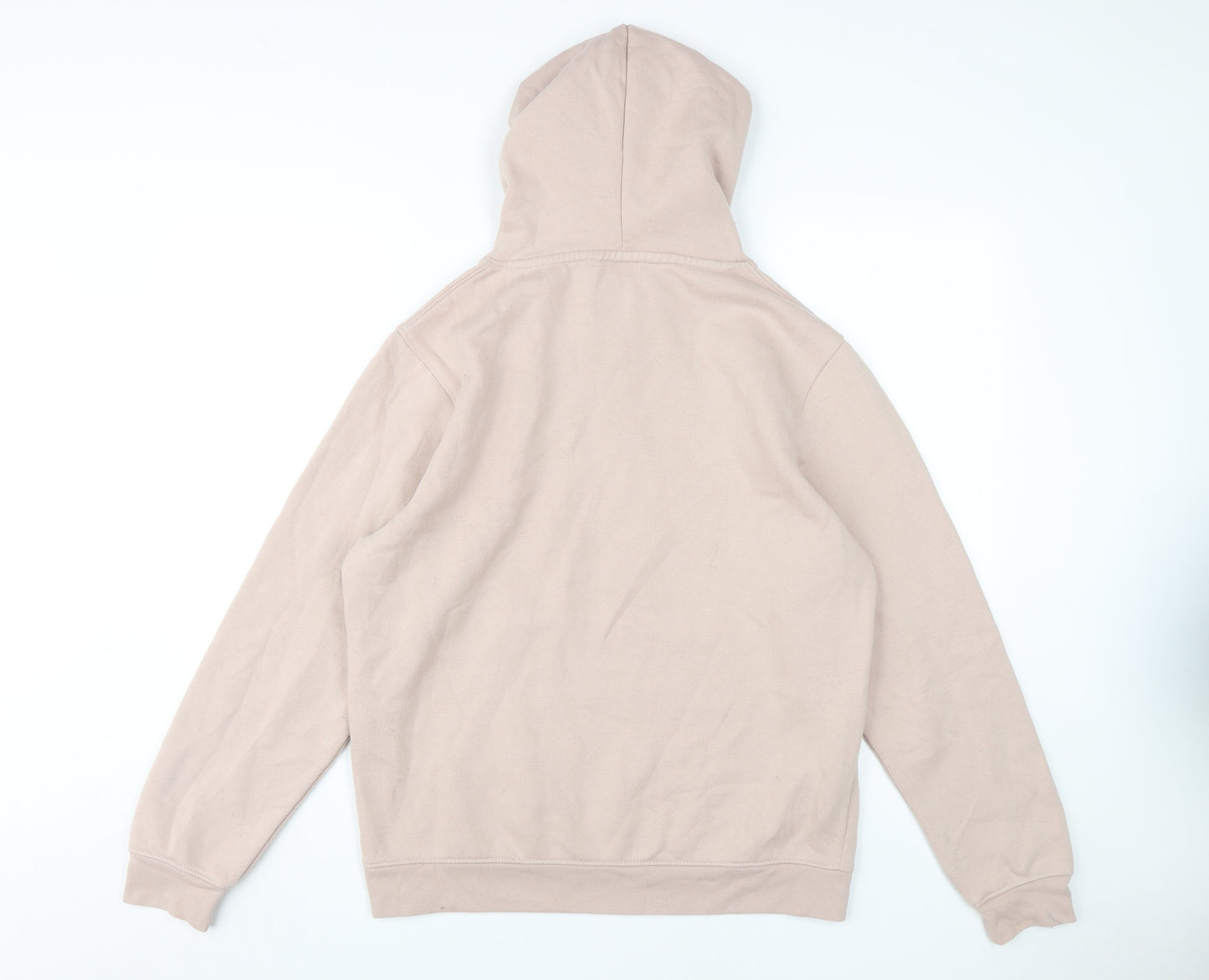 Criminal Damage Men's Beige M Hooded Pullover Logo Hoodie