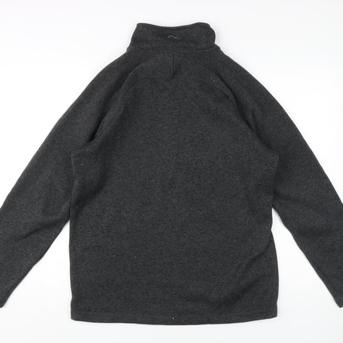 Peter Storm Men's Black 1/2 Zip Fleece Sweatshirt M