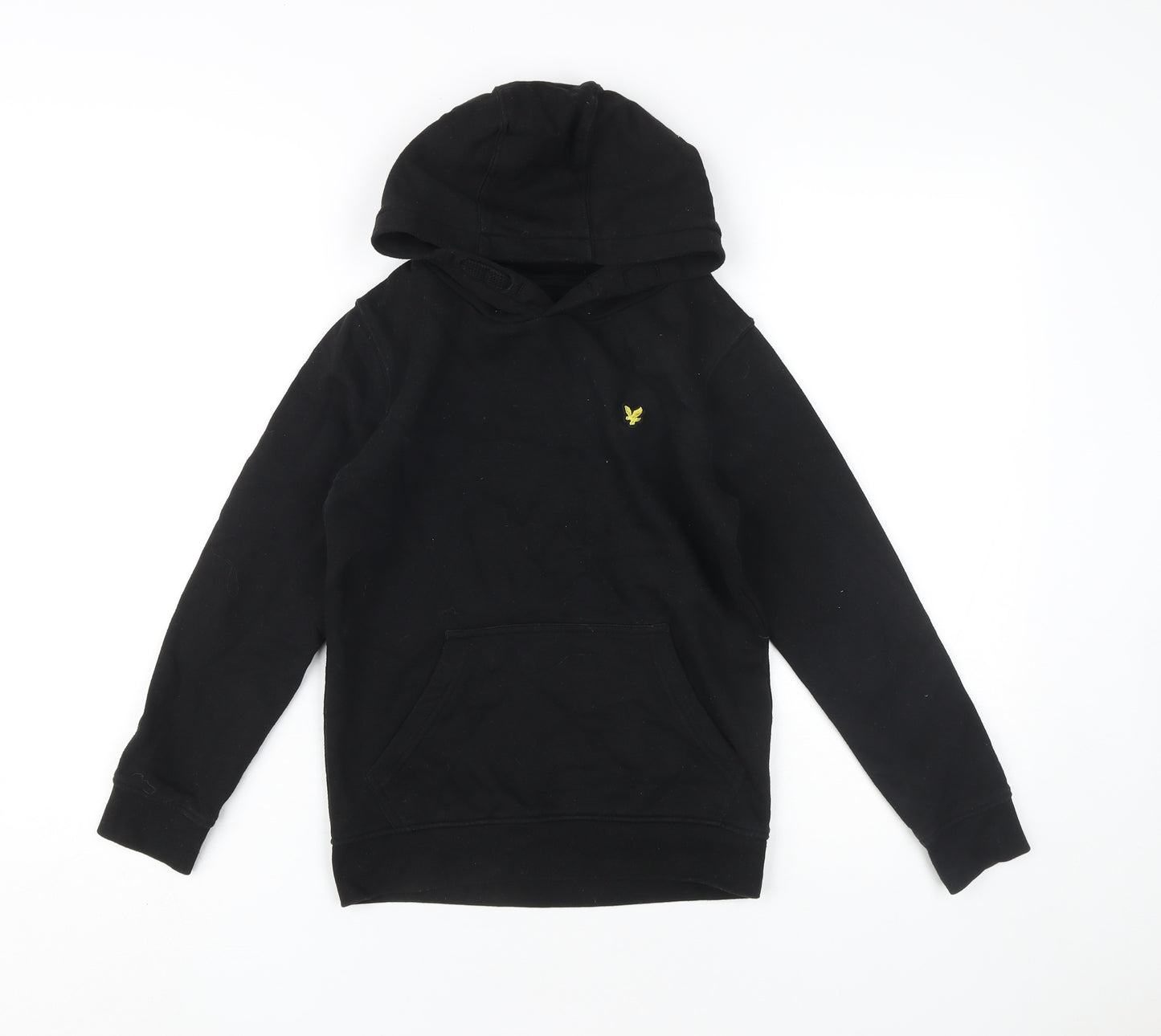 Lyle & Scott Boys Black Pullover Hoodie 8-9 Years