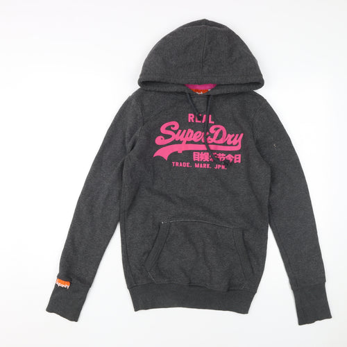 Superdry Women's Grey Hoodie - S