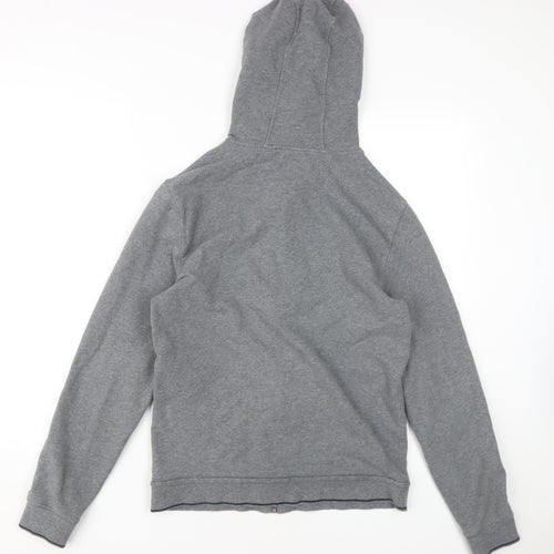 Armani Exchange Men's Grey Full Zip Hoodie S