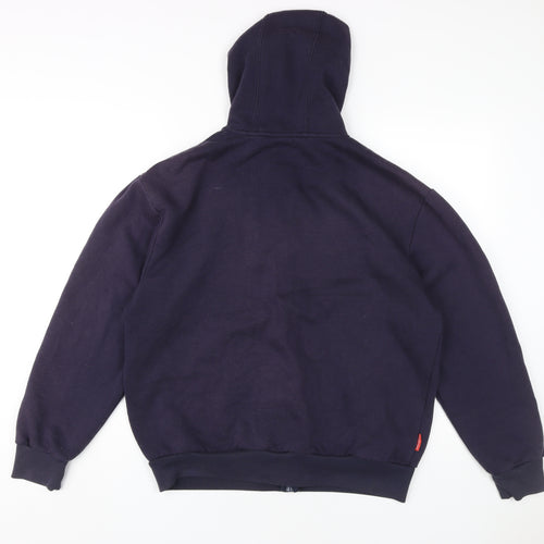Slazenger Men's Blue Full Zip Hoodie - L