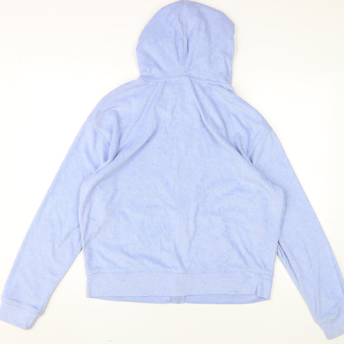 Slazenger Women's Blue Full Zip Hoodie Size 14