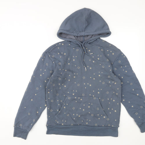 Marks and Spencer Women's Blue Star Hoodie Size 10