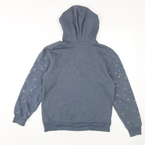 Marks and Spencer Women's Blue Star Hoodie Size 10