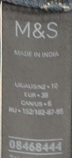 Marks and Spencer Women's Blue Star Hoodie Size 10