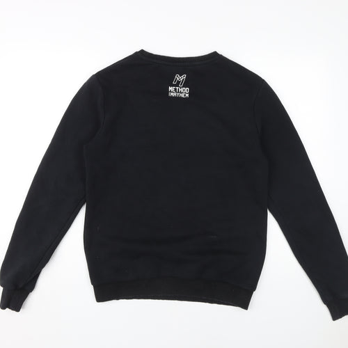 Method and Mayhem Men's Black XS Pullover Sweatshirt