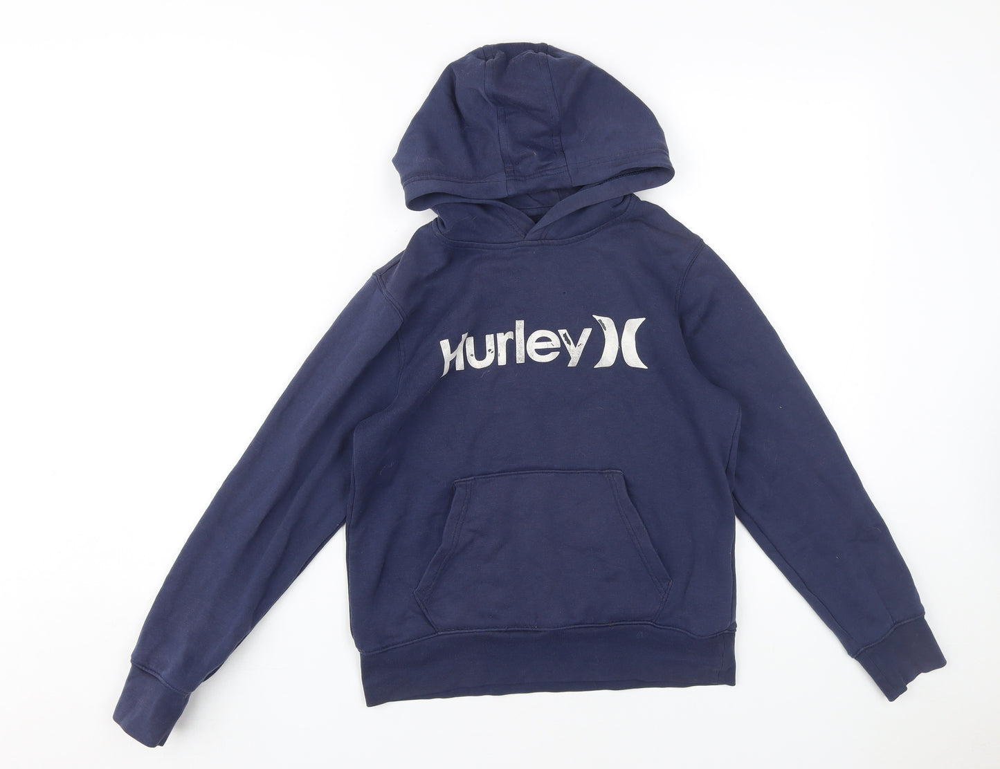 Hurley Boys Blue Pullover Hoodie Size 10-11 Years