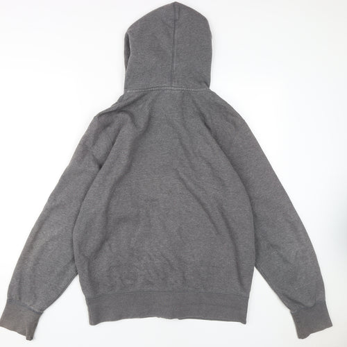 Nike Men's Grey Full Zip Hoodie M
