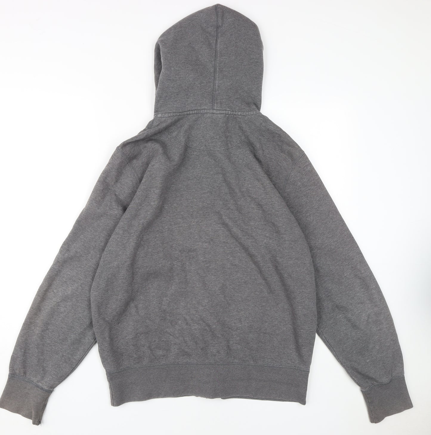 Nike Men's Grey Full Zip Hoodie M