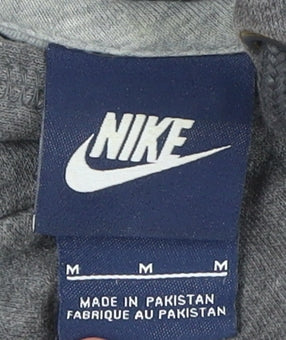 Nike Men's Grey Full Zip Hoodie M