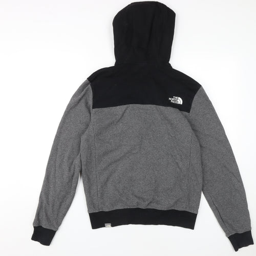 The North Face Men's Black & Grey Full Zip Hoodie S