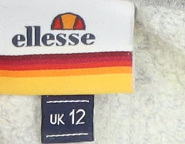 Ellesse Women's Grey Pullover Hoodie Size 12