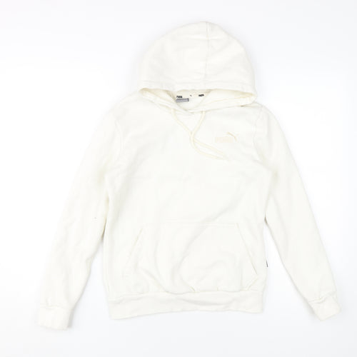 Puma Women's Ivory Hoodie XS - Trendy Sportswear