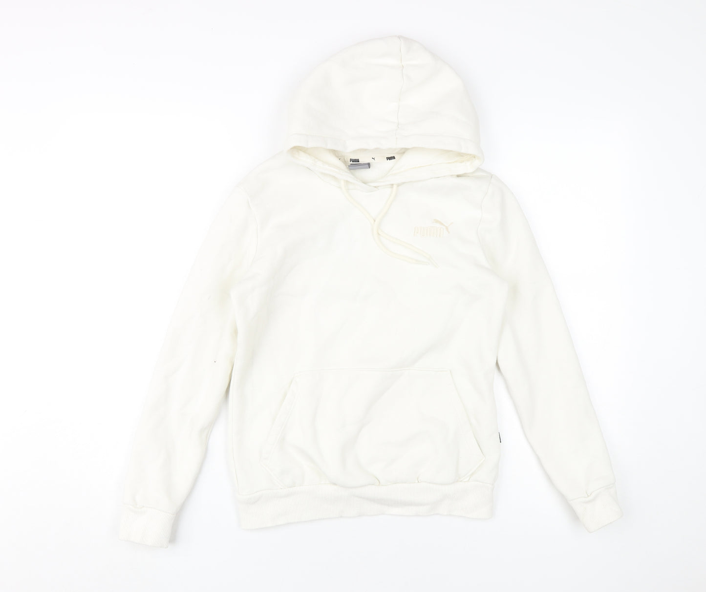 Puma Women's Ivory Hoodie XS - Trendy Sportswear
