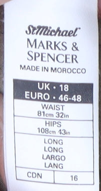 Marks and Spencer Women's Beige Dress Pants Size 18