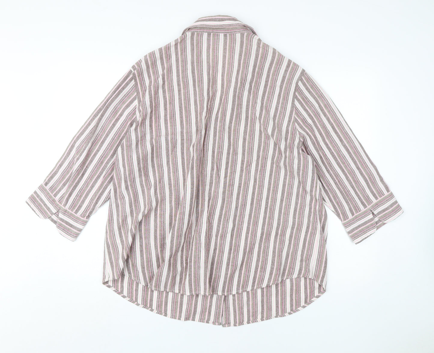 East Coast Women's Multicoloured Button-Up Shirt
