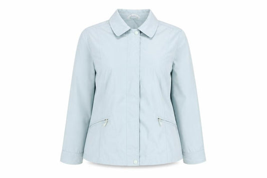 Front view of Bonmarché Women's Blue Basic Jacket -, size L