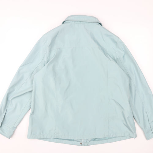 Bonmarché Women's Blue Basic Jacket - Size L