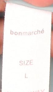 Bonmarché Women's Blue Basic Jacket - Size L