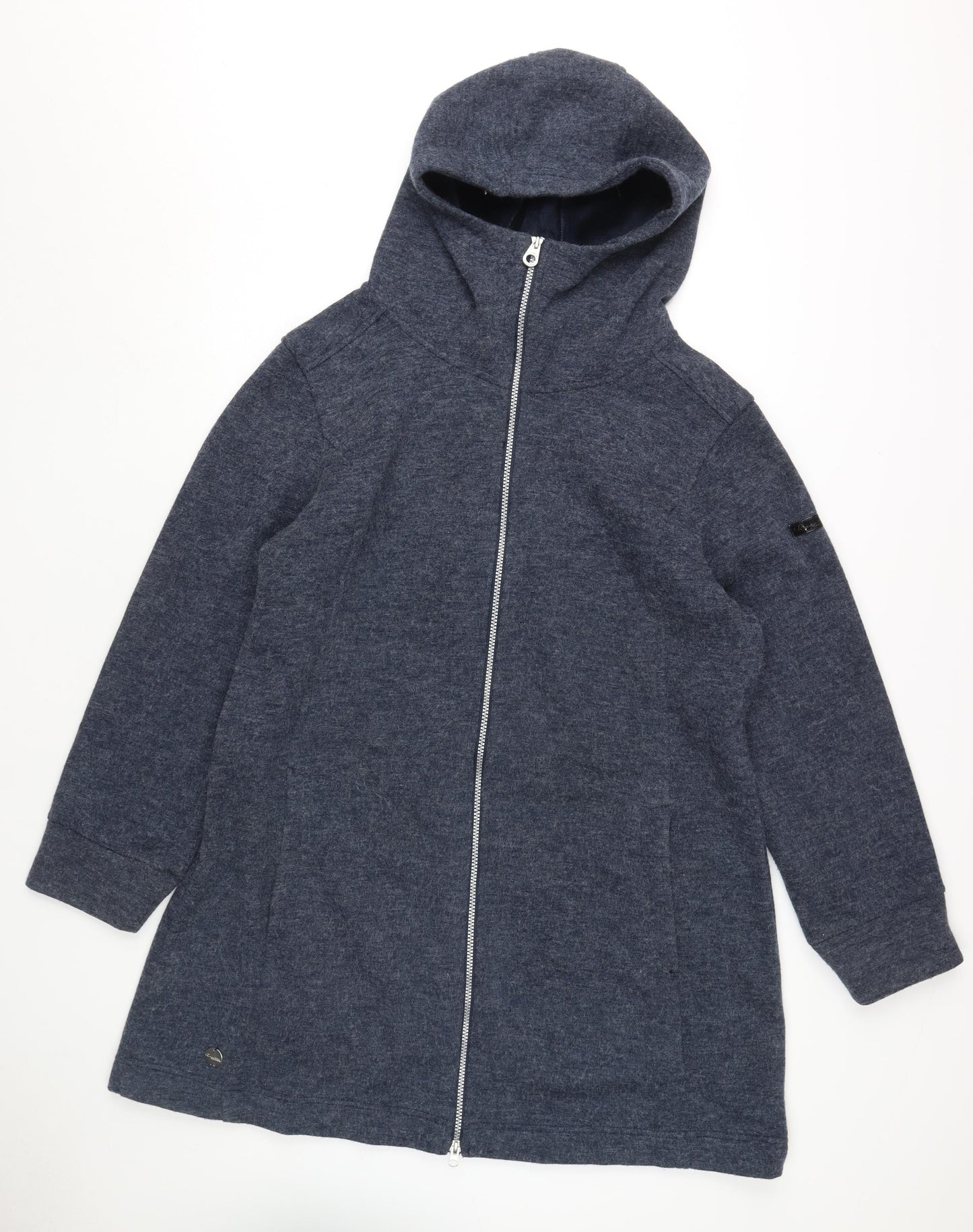 Regatta Women's Blue Hooded Long Coat UK 18