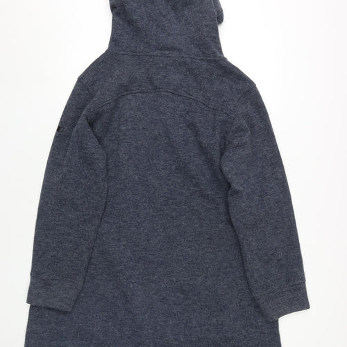 Regatta Women's Blue Hooded Long Coat UK 18